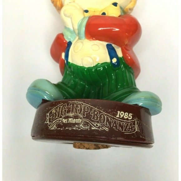 Vintage 1985 Coin Bank Clown Bigtop Bonanza Piggy - Picture 2 of 4